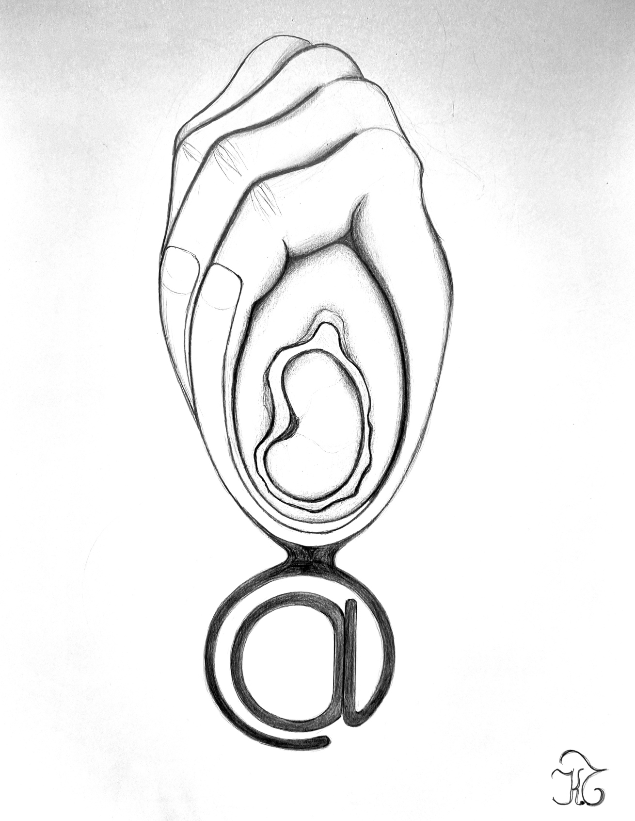 Dessin — L'oreille et l'@